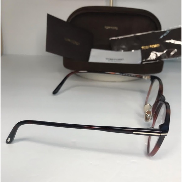 New Authentic TOM FORD TF5700-B 052 BLUE CONTROL Eyeglasses - Picture 10 of 16